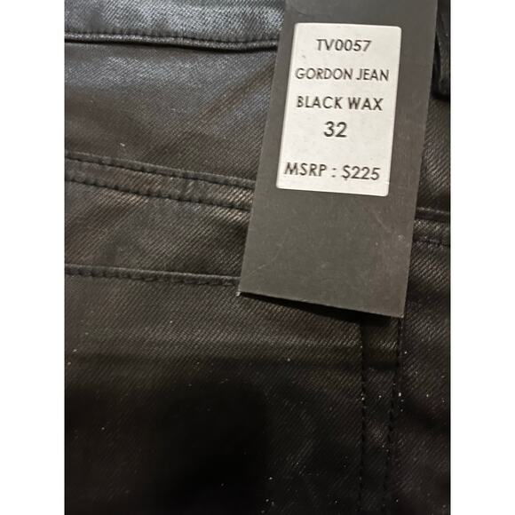 Si Tu Veux Gordon Jean Black Wax Size 32 - Picture 4 of 4